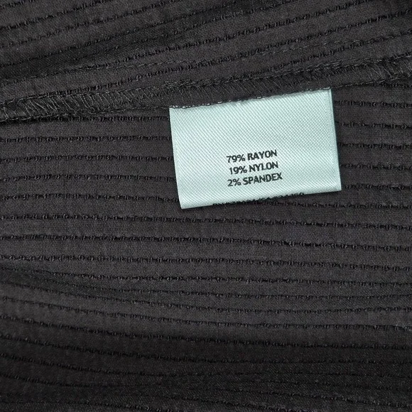 Eileen Fisher Brown Textured Pintuck Crinkle Zip‎ Front Cardigan Jacket Women L - Picture 5 of 8